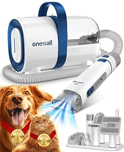 Oneisall Pet Grooming Vacuum | A Hair-Free Home Awaits